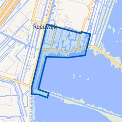 Kaart van Reeuwijk-Brug-Zuidoost