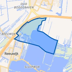 Kaart van Reeuwijkse Hout
