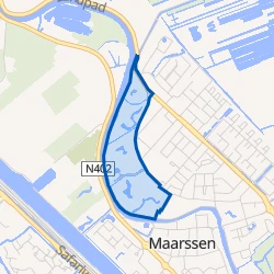 Kaart van Omgeving Goudestein