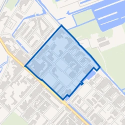 Kaart van Zeeheldenbuurt