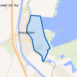 Kaart van Polder Breukelen Proosdij