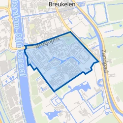 Kaart van Broeckland