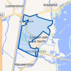 Kaart van Polder Holland