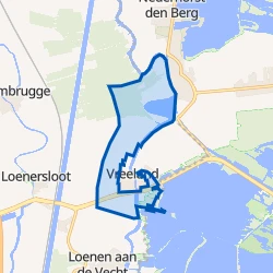 Kaart van Hoeker Polder