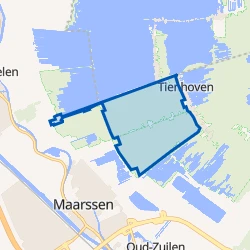Kaart van Bethunepolder-Noord
