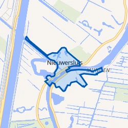 Kaart van Nieuwersluis