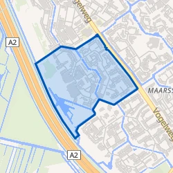 Kaart van Reigerskamp