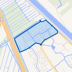 Kaart van Zwanenkamp
