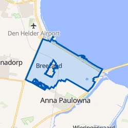 Kaart van Buitengebied Breezand