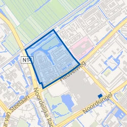 Kaart van Park Veursehout