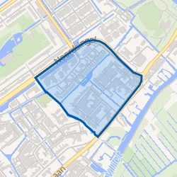 Kaart van 't Lien noord