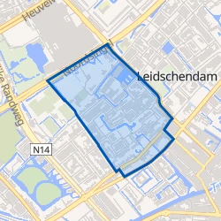 Kaart van Verzetsheldenwijk