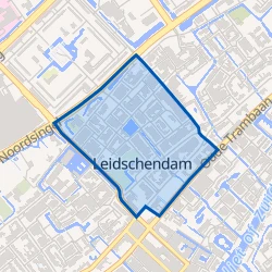Kaart van Raadhuiskwartier