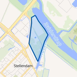Kaartje van Stellendam zuiderdiep