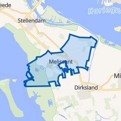 Kaart van Melissant buitengebied