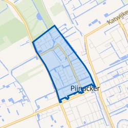 Kaart van Pijnacker Noord