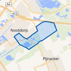 Kaart van Buitengebied Nootdorp