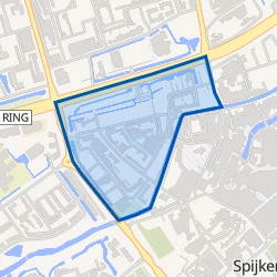 Kaart van Oranjebuurt