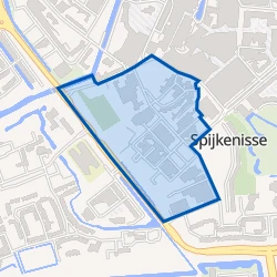 Kaart van Vogelbuurt