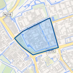 Kaart van Schiekamp-Zuid