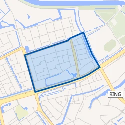 Kaart van Hoogwerf-Zuid