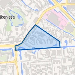 Kaart van Gildenwijk-West