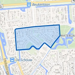 Kaart van Kikkerveen