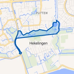 Kaart van Park Waterland