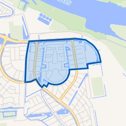 Kaart van Maaswijk-Noordoost