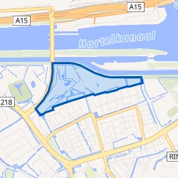Kaartje van Hartelpark-Oost