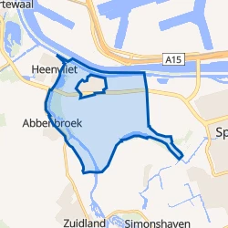 Kaart van Poldergebied Geervliet