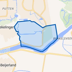 Kaart van Uitslag van Putten-Zuid