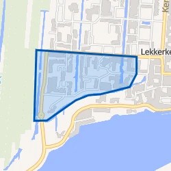 Kaart van Molenwerf en omstreken