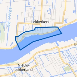 Kaart van Voorstraat en Centrum