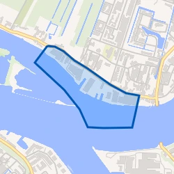 Kaart van Industrieterrein Krimpen