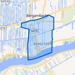 Kaart van Bergstoep