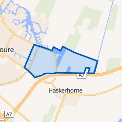 Kaart van Joure, Sewei/De Ekers
