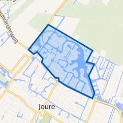 Kaart van Joure, Skipsleat