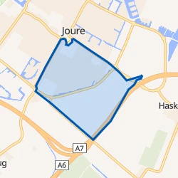 Kaart van Joure, Zuiderveld
