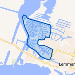 Kaart van Lemmer-Frieslandpark