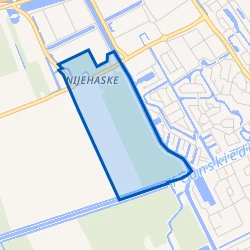 Kaart van Nijehaske