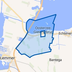 Kaart van Oosterzee-Buitengebied