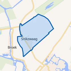 Kaart van Snikzwaag