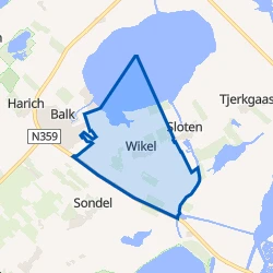 Kaart van Wijckel