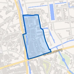 Kaart van Hooftlaan