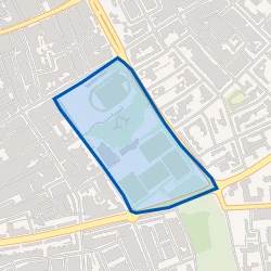 Kaartje van Sportpark-Zuid
