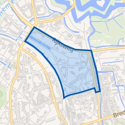 Kaart van Oranje Nassaupark-Zuid