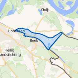 Kaartje van Buitengebied Beek