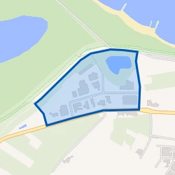Kaartje van Bedrijventerrein Molenveld