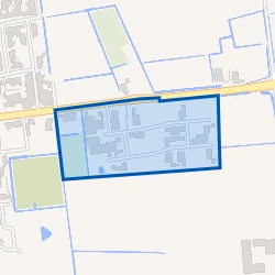 Kaart van St.-Annaparochie Bedr. Nij Toerenburg